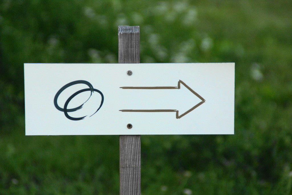 Eheweg Wegweiser