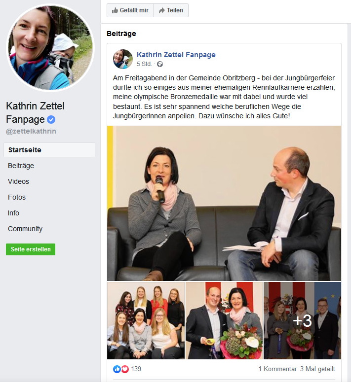 2019 10 20 Kathrin Zettel Fanpage