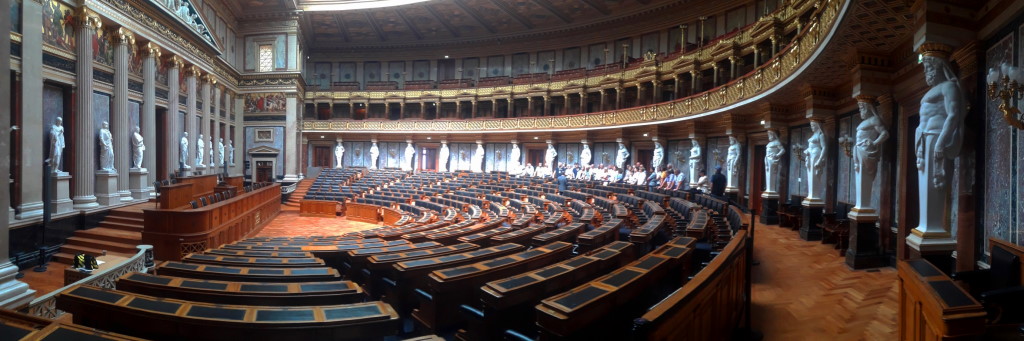Historischer Sitzungssaal der Bundesversammlung