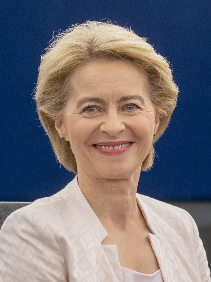 Ursula von der Leyen c EU Parlament