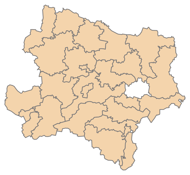 Bezirke NÖ - Quelle: Wikimedia