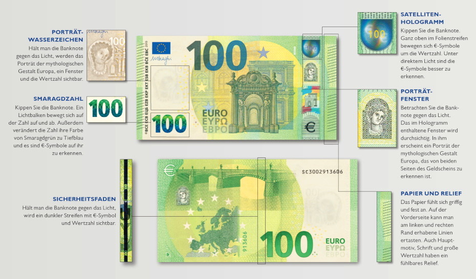 100 euro neu