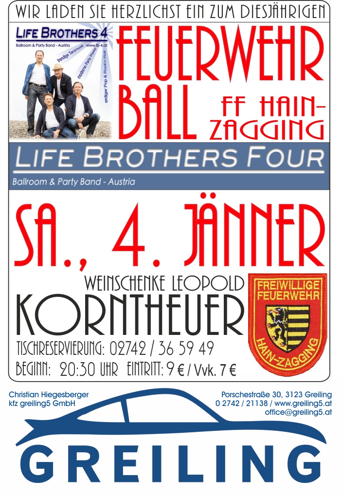 FF Ball Plakat