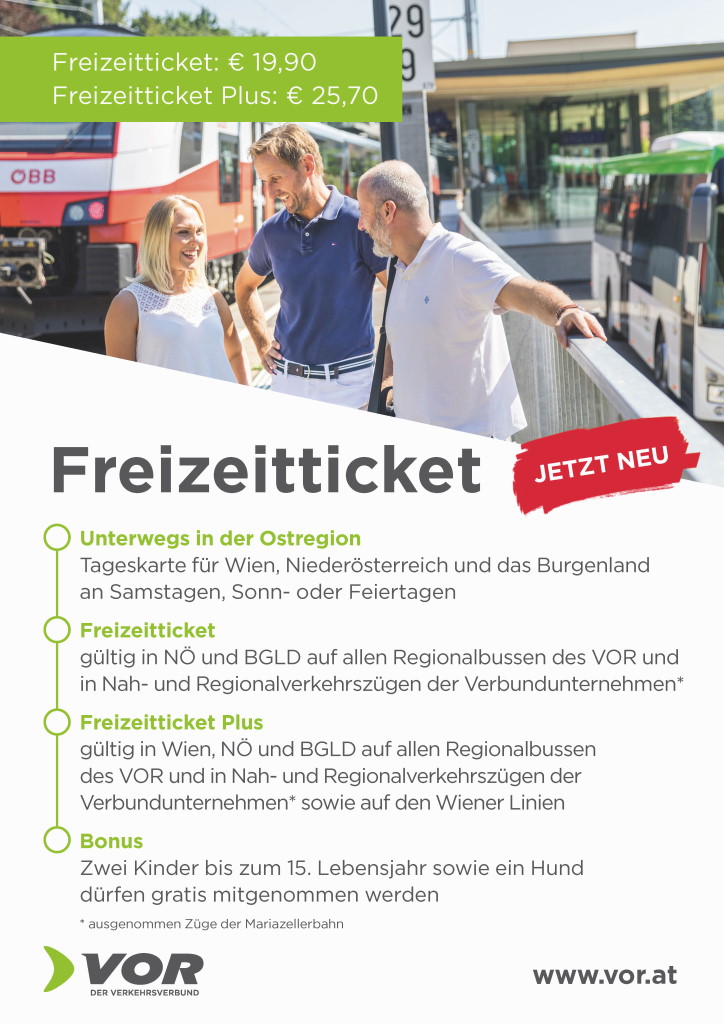 VOR Freizeitticket 2020