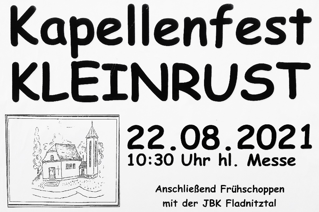 2021 08 22 Kapellenfest Kleinrust