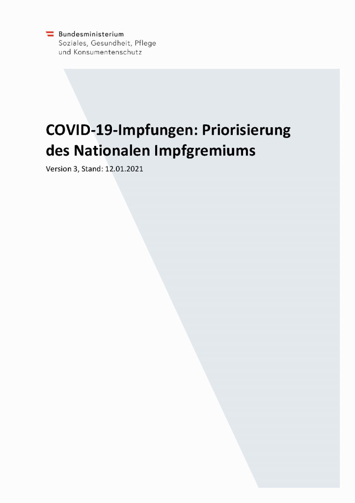 Nationaler Impfplan