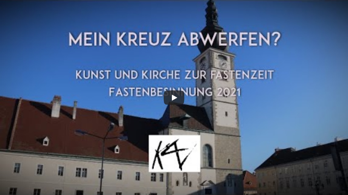 Mein Kreuz abwerfen   Kunst und Kultur in der Fastenzeit