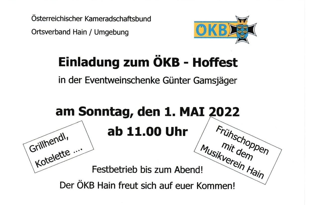 2022 05 01 ÖKB Hoffest