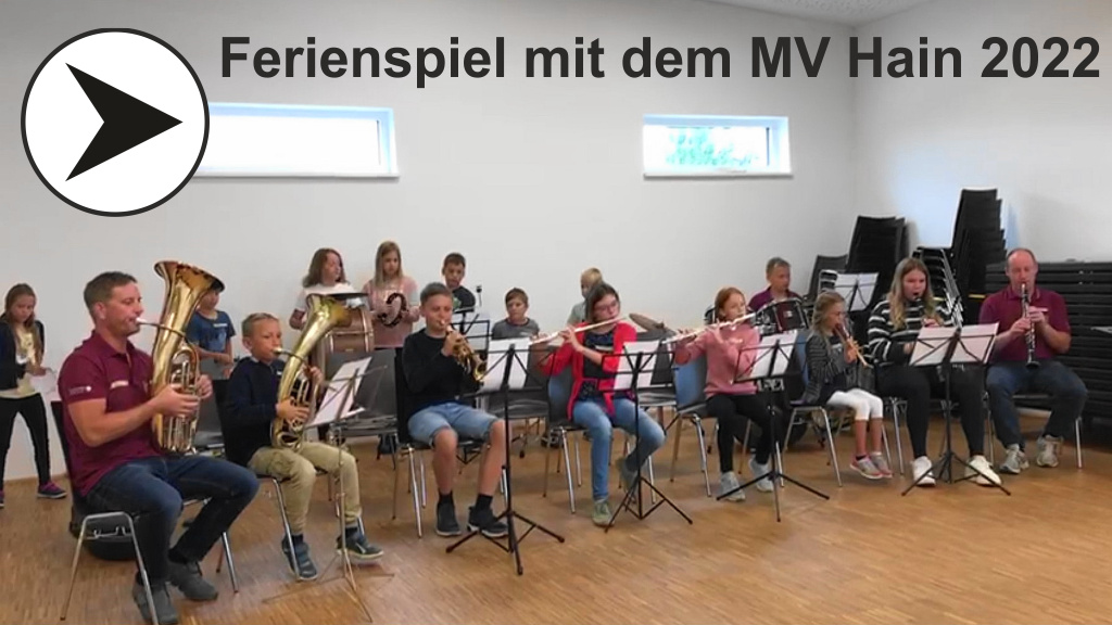 2022 07 08 Musizieren mit dem MV Hain