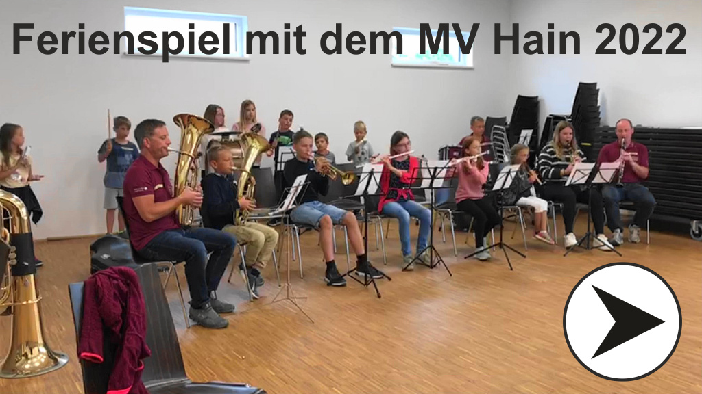 2022 07 08 Musizieren mit dem MV Hain