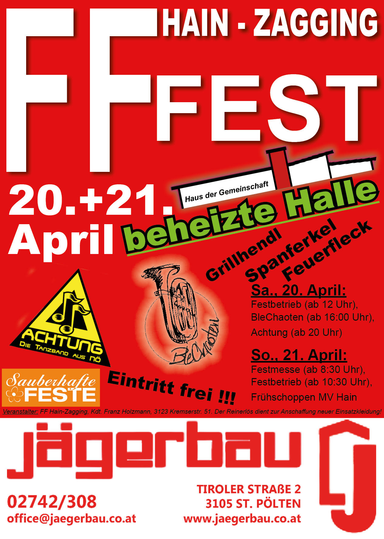 FF-Fest in geheizter Halle