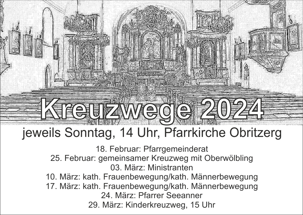 2024 Kreuzwege Obritzberg
