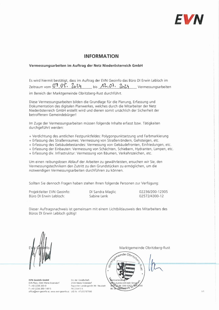 EVN Vermessung i
