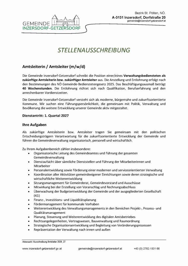 Amtsleitung