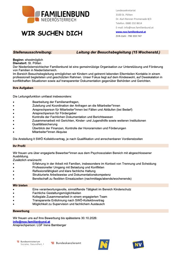 Familienbund Leitung