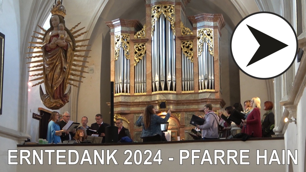Erntedank 2024 Kirchenchor Hain
