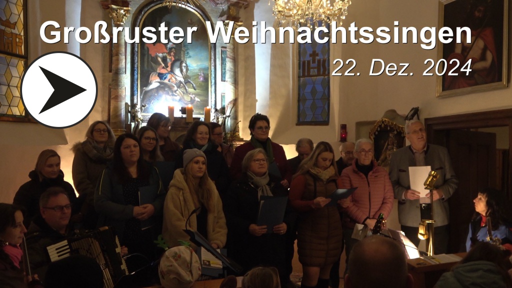 Weihnachtssingen Großrust 2024
