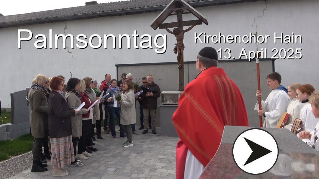 Palmsonntag Hain
